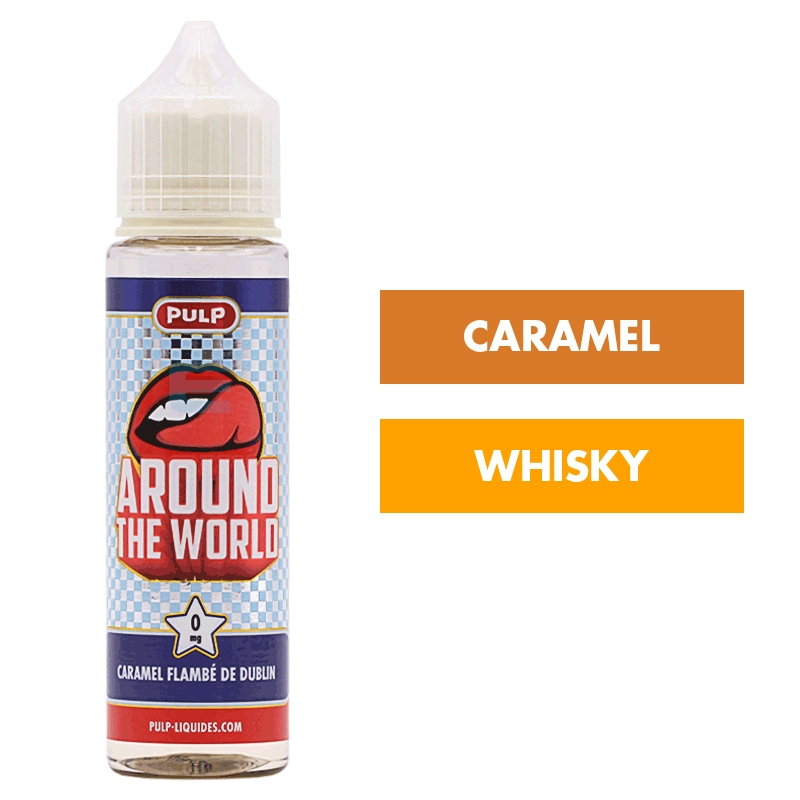 E-liquide Caramel Flambé de Dublin - Around the World