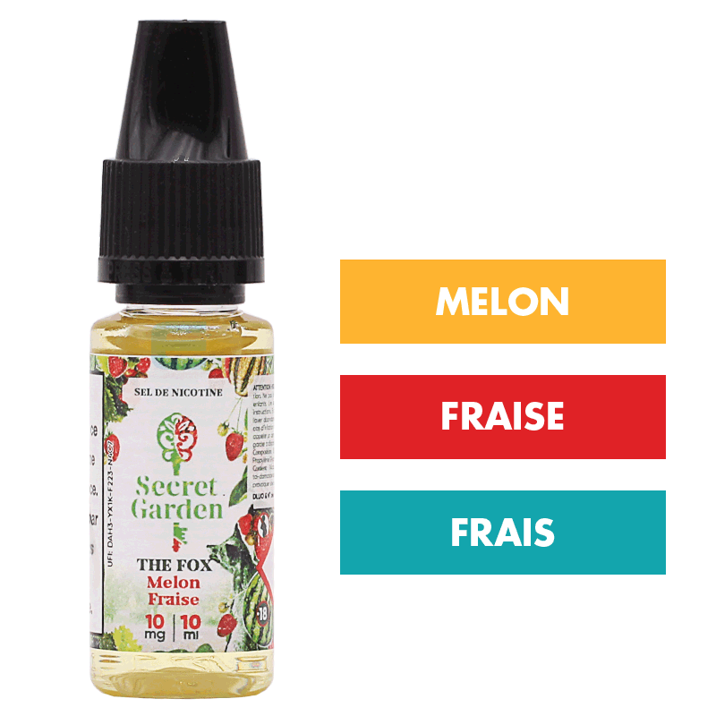 E-liquide The Fox 10 mL aux sels de nicotine