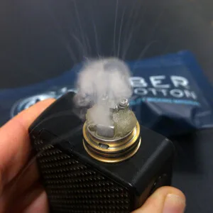 vaporisation du liquide sur le nouveau montage complet