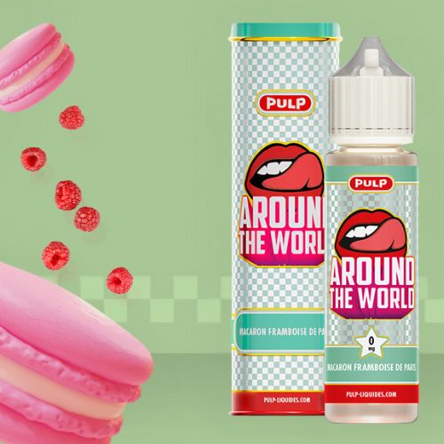 E-liquide Macaron Framboise de Paris