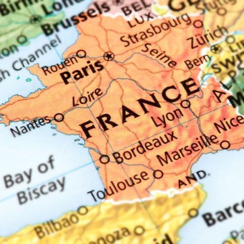 carte de france
