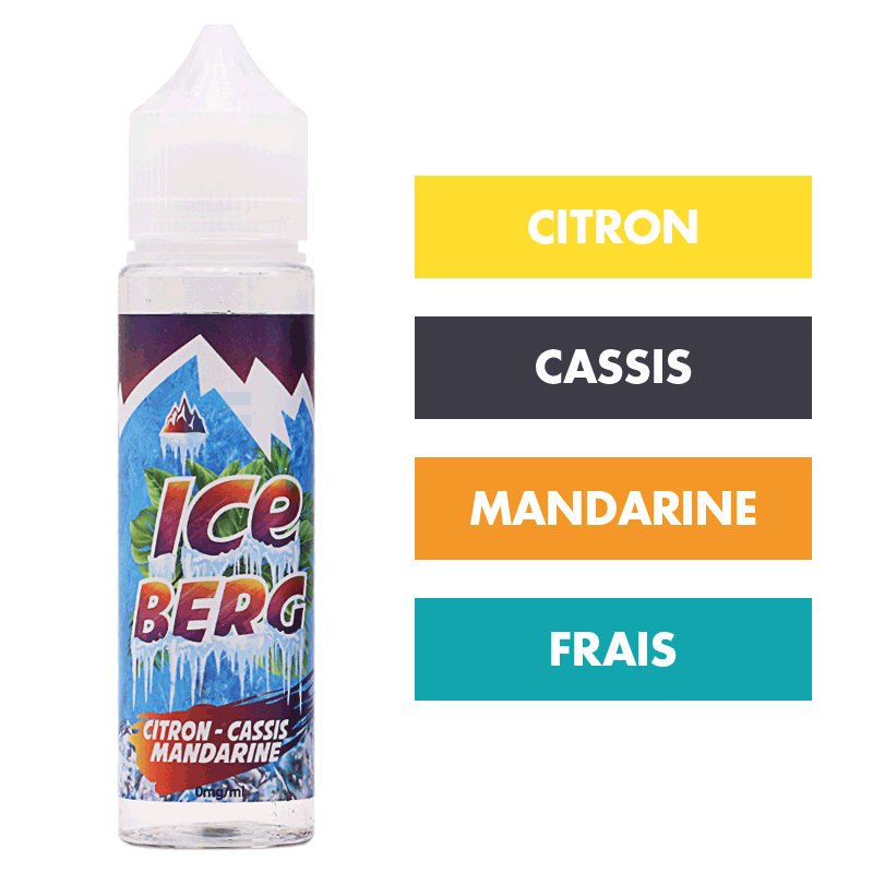 E-liquide Citron Cassis Mandarine 50 mL
