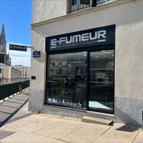 devanture magasin E-Fumeur Nantes