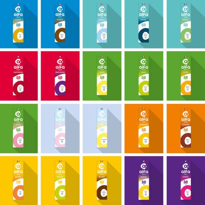 Vos e-liquides Alfaliquid changent de look