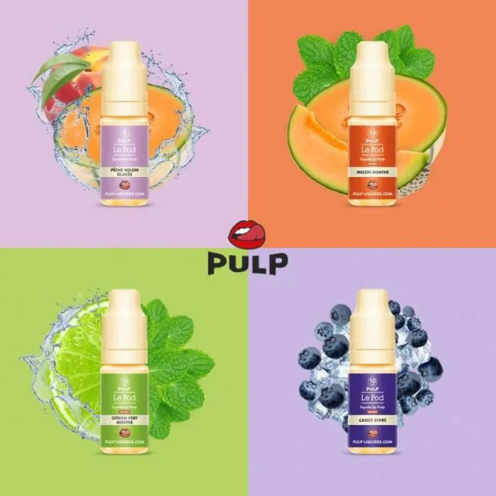 Le Pod Liquide : les sels de nicotine remis au goût du jour par Pulp e-liquides ?