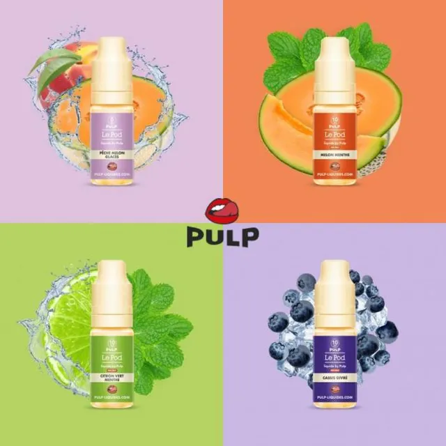 Le Pod Liquide : les sels de nicotine remis au goût du jour par Pulp e-liquides ?
