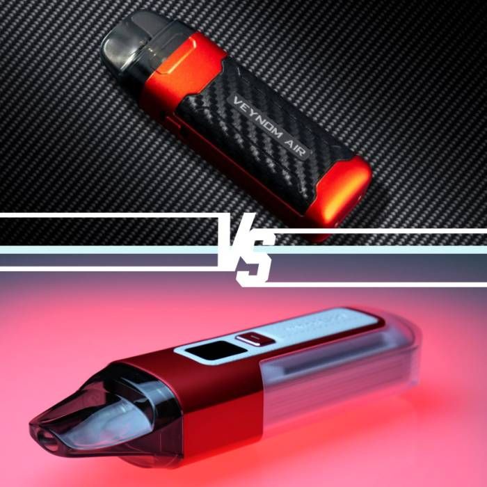 Présentation du pod Veynom Air d’Aspire et du pod Luxe X2 de Vaporesso